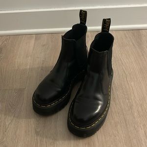 Doc Marten Platform Chelsea Boots Size 6